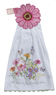 TOWEL, SMELL THE FLOWERS